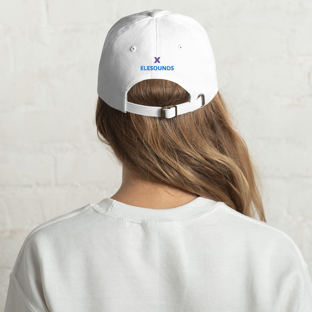 The Beautiful Disaster Embroidered White Hat