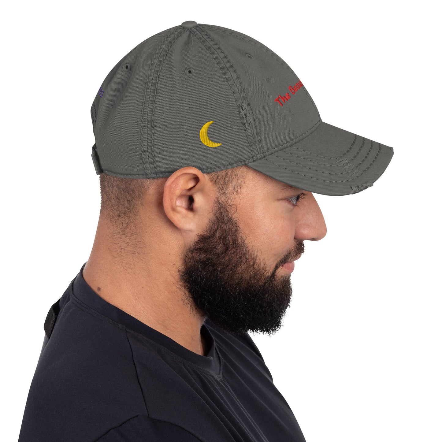 TBD Distressed Hat w/ Embroidered Logo