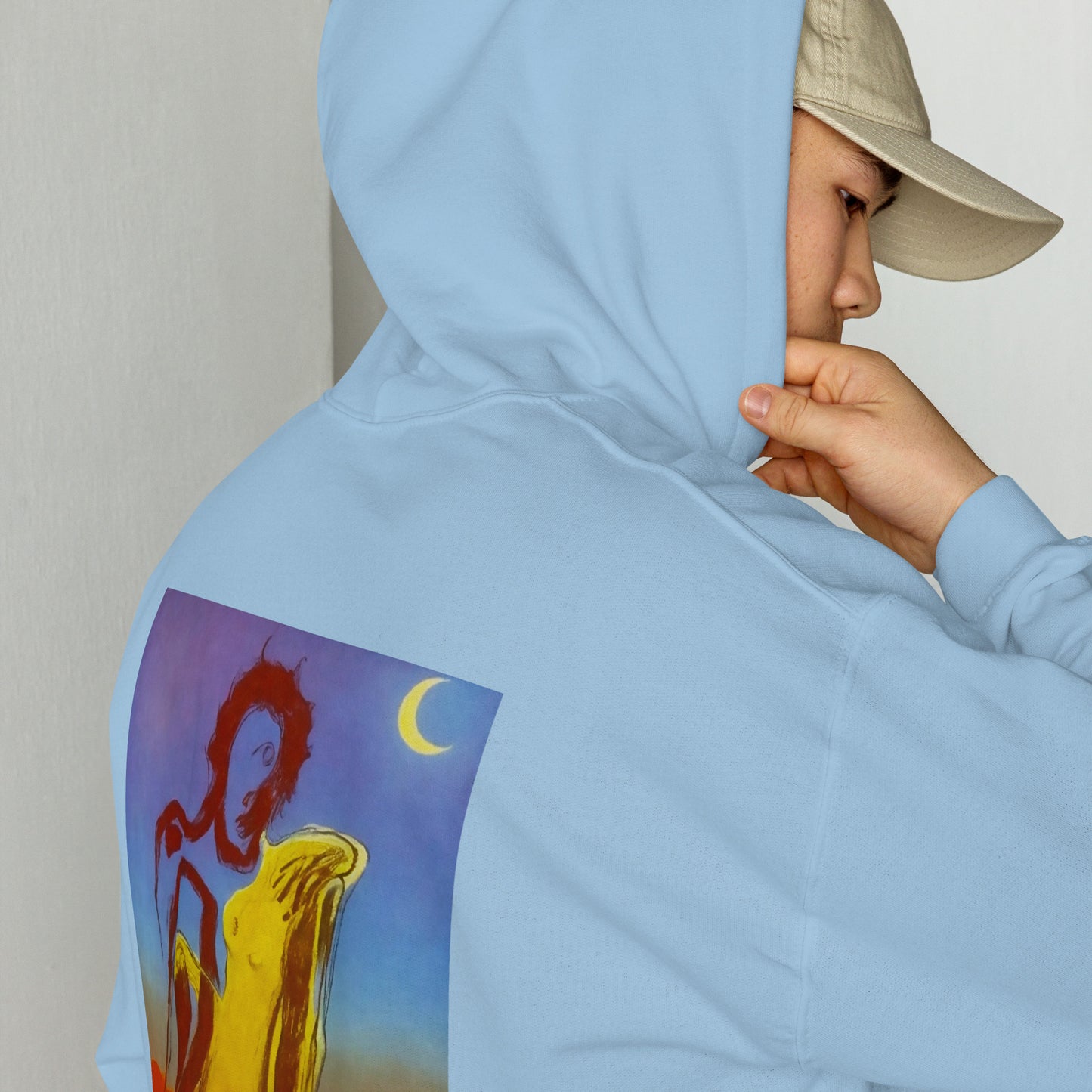 TBD Embroidered Logo Hoodie w/ Album Cover Back