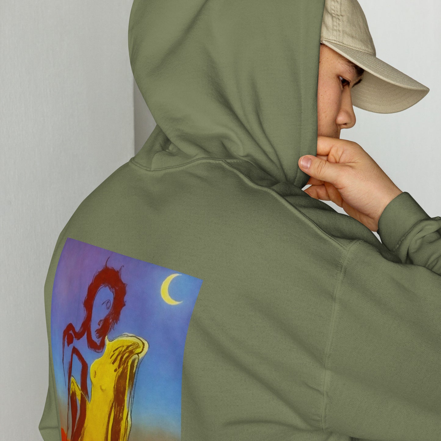 TBD Embroidered Logo Hoodie w/ Album Cover Back