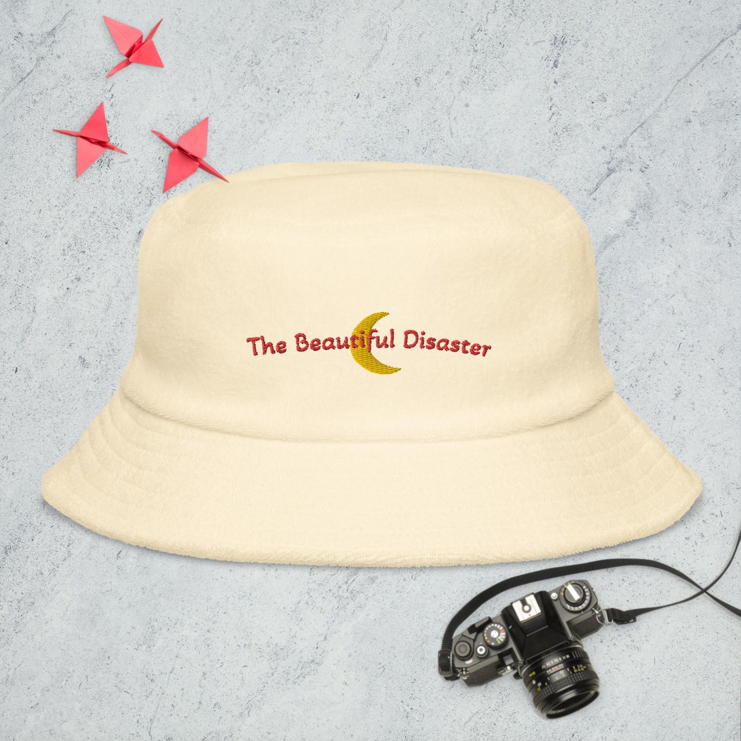 TBD Logo Terry Cloth Bucket Hat